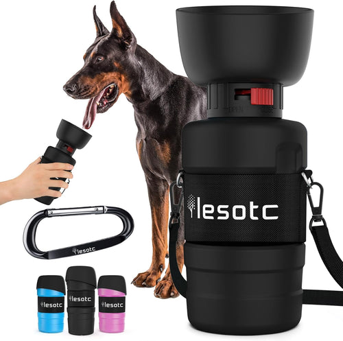 28oz Portable Dog Water Bottle Dispenser-3.5Gen-1